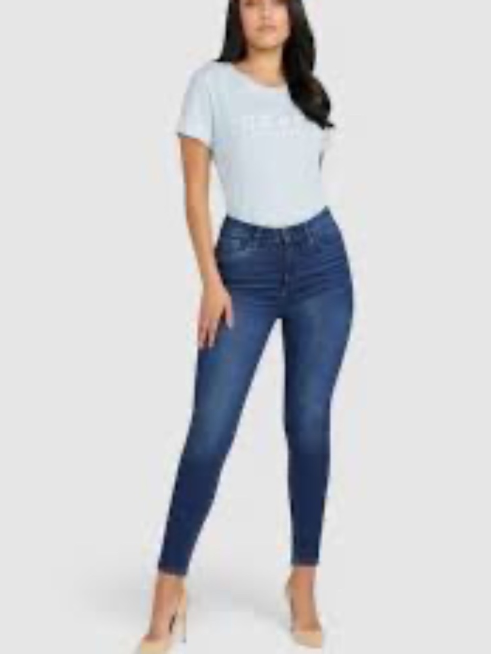 Guess 1981 Skinny Jeans Medium Wash Size 31